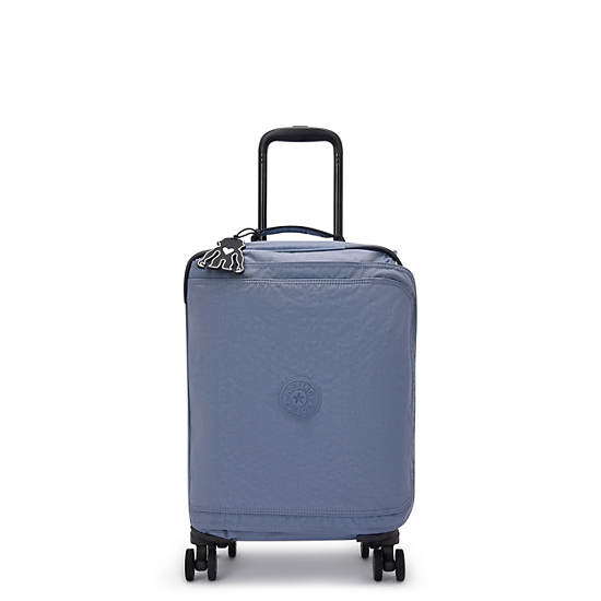 Spontaneous Small Rolling Luggage, Blue Lover, large