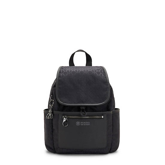 City Pack Mini Backpack, Signature Black, large