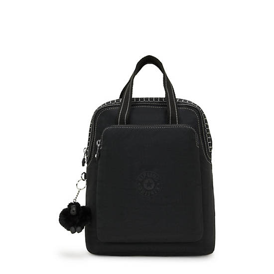 Kazuki Small Backpack, Black Noir, large