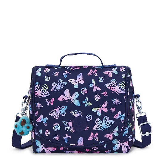 New Kichirou Printed Lunch Bag, Butterfly Fun, large