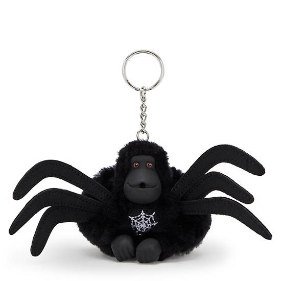 Spider Monkey Keychain, Black Noir, large