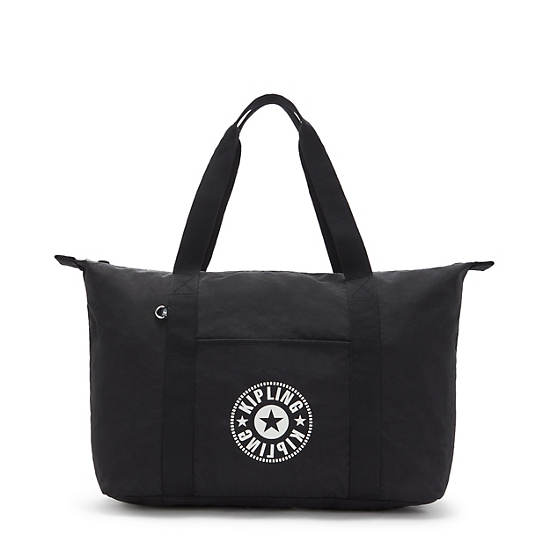 Art Medium Lite Tote Bag, Black Lite, large