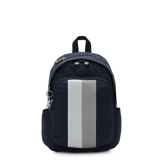 Delia Backpack, Clear Blue Metallic, large
