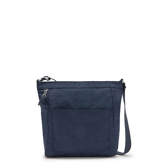 Erasmo Handbag, Blue Bleu 2, large