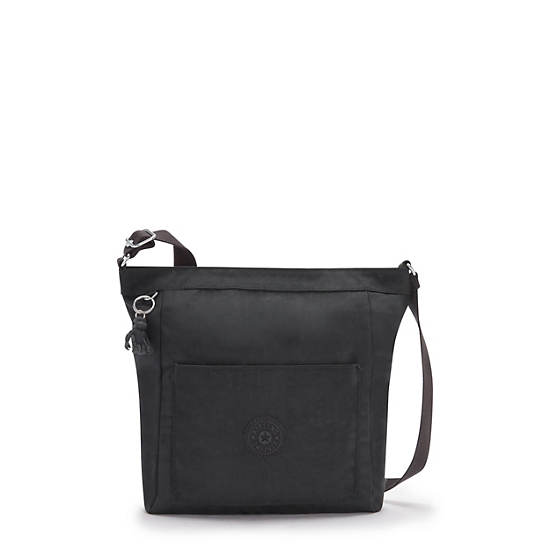 Erasmo Handbag, Black Noir, large
