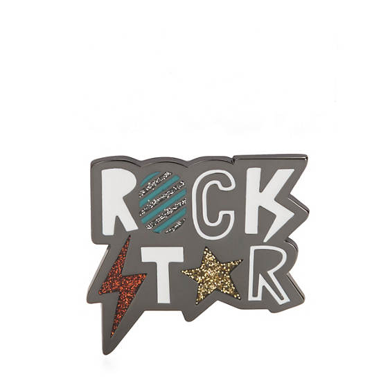 Rock Star Pin, Multicolor, large