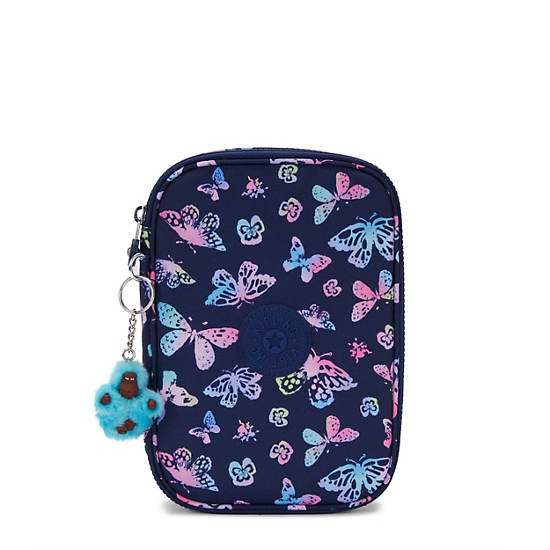 100 Pens Printed Case, Butterfly Fun, large