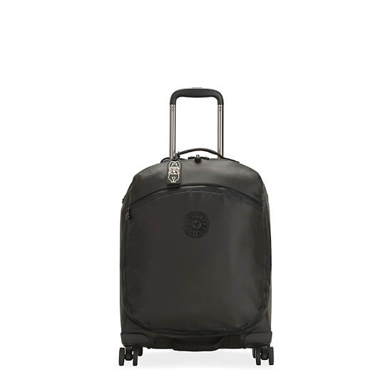 Indulge 2-In-1 Rolling Luggage and Backpack, Black Grey Mix, large