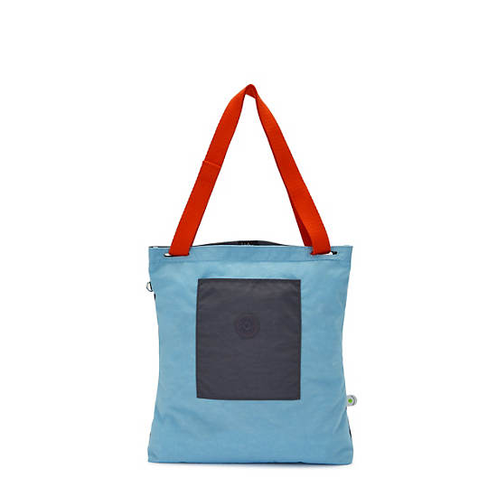 Annas Tote Bag, Pool Blue, large Annas Tote Bag, Pool Blue, large