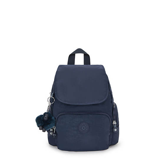 City Zip Mini Backpack, Blue Bleu 2, large