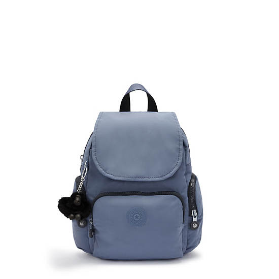 City Zip Mini Backpack, Blue Lover, large