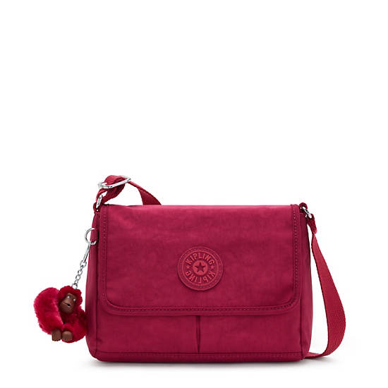 Shayna Crossbody Bag, Raspberry Dream, large
