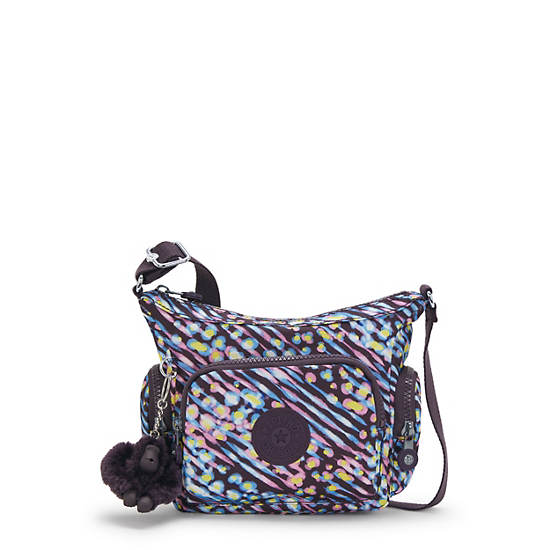 Gabbie Mini Printed Crossbody Bag, Undersea Lights, large