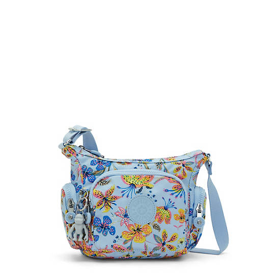 Gabbie Mini Printed Crossbody Bag, Wild Flowers, large Gabbie Mini Printed Crossbody Bag, Wild Flowers, large