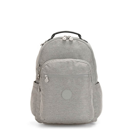 Seoul Large 15" Laptop Backpack, Foggy Grey, large