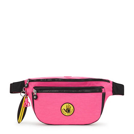 Yasemina Extra Large Body Glove Waist Pack, Flashy Pink, large