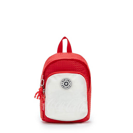 Coca-Cola Delia Compact Convertible Backpack, Wild Red, large