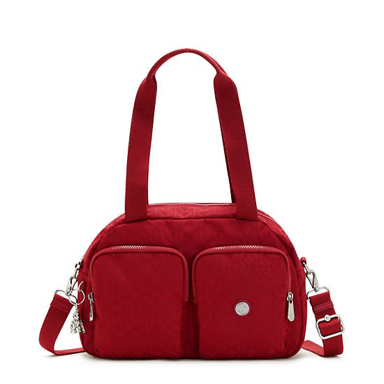 Cool Defea Shoulder Bag, Signature Red, large