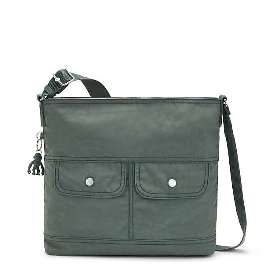 Cooper Shoulder Bag - Faded Green | Kipling