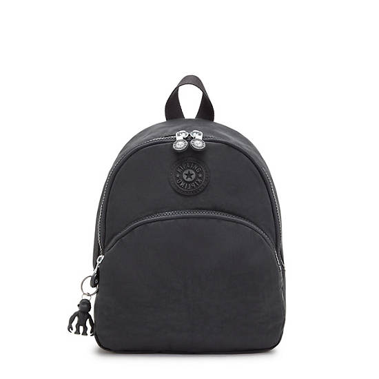 Paola Small Backpack, Black Noir, large