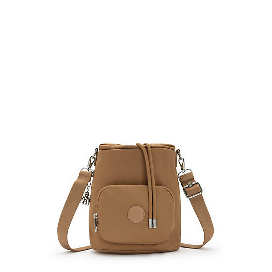 Kyla Shoulder Bag, Soft Almond, large