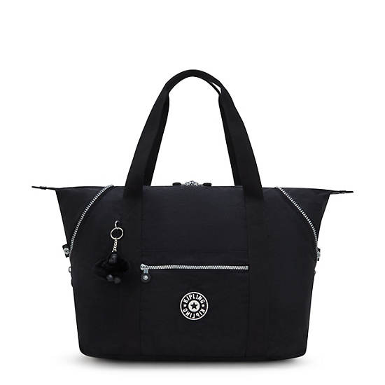 Art Medium Tote Bag, Rapid Black, large