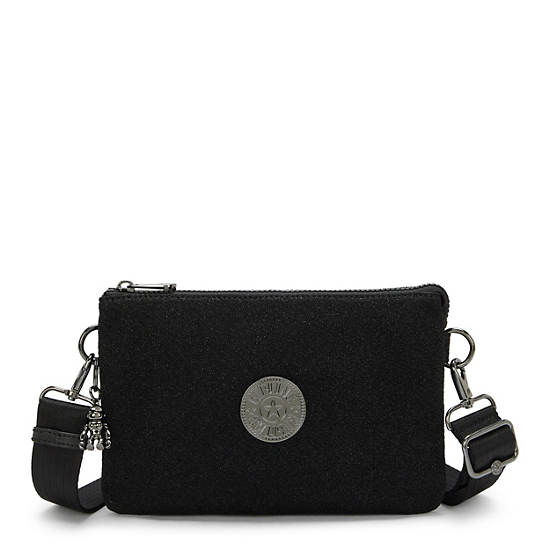 Riri Sparkly Crossbody Bag, Going Out Black, large