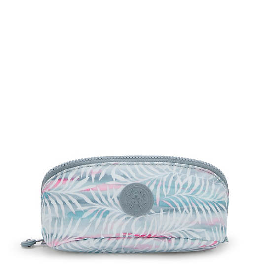 Mirko Small Printed Toiletry Bag, Palm Tree Leaves, large