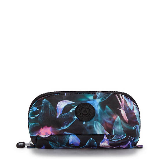 Mirko Small Printed Toiletry Bag, Spectral Orchid, large