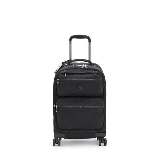 City Spinner Small Rolling Luggage, Black Noir, large