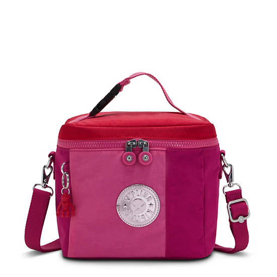Graham Lunch Bag, Pink Fuchsia, large