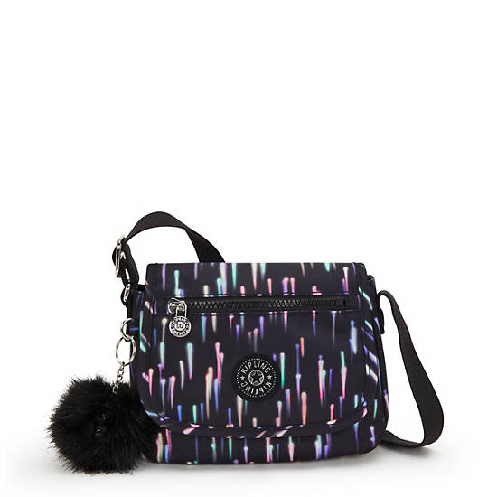 Sabian Printed Crossbody Mini Bag, Firework Sky, large