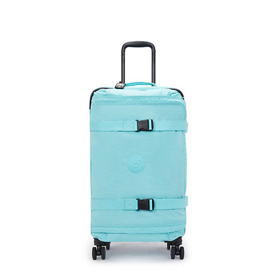 Spontaneous Medium Rolling Luggage, Deepest Aqua, large