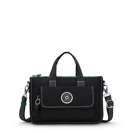 Bryana Shoulder Bag, Black Noir, large