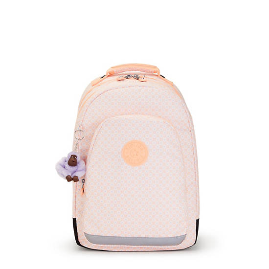 Class Room Printed 17" Laptop Backpack, Girly Tile, large