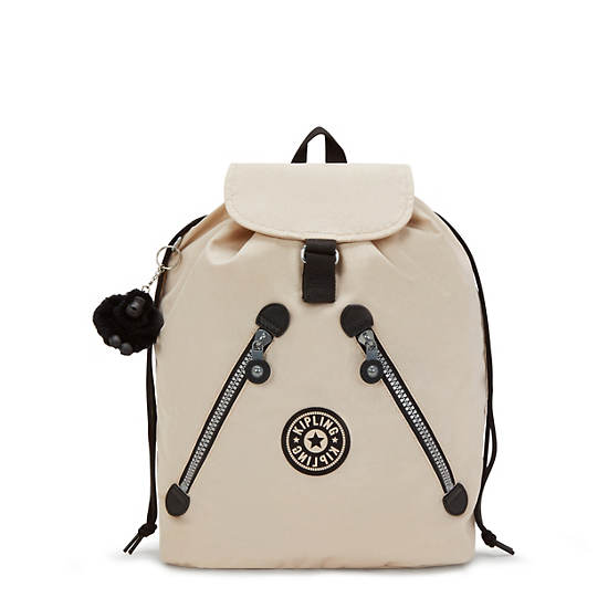 New Fundamental Large Backpack, Back To Beige H, large