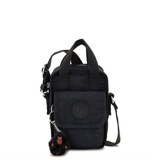 Dalya Crossbody Bag, Black Tonal, large