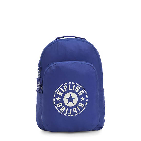 Backpack Foldable Large Backpack, Polar Blue, large