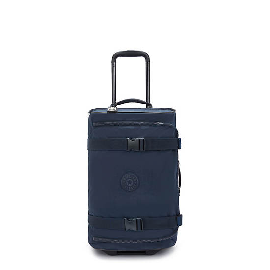 Aviana Small Rolling Carry-On Duffle Bag, Blue Bleu 2, large