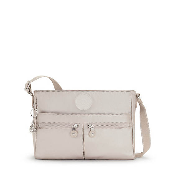 metallic crossbody bag