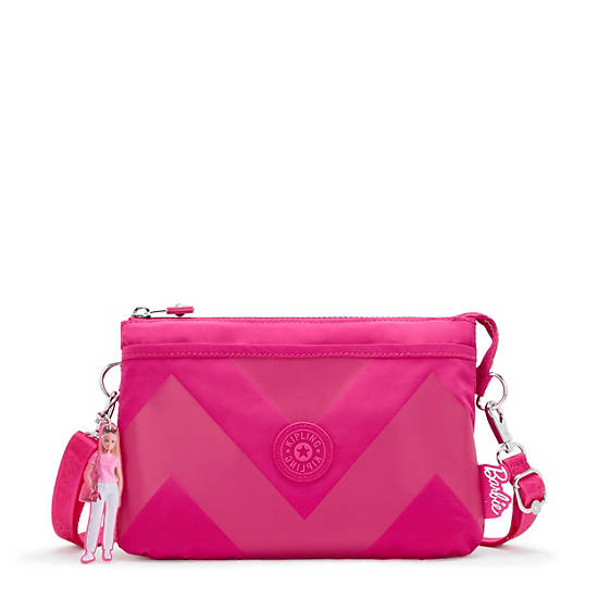 Riri Barbie Crossbody Bag, Power Pink, large