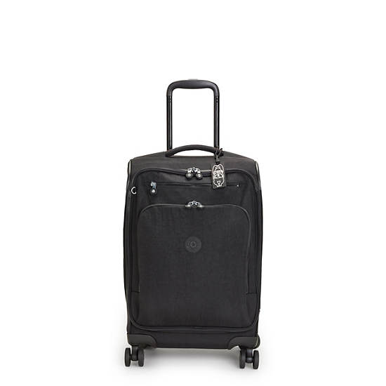 Youri Spin Small 4 Wheeled Rolling Luggage, Black Noir, large Youri Spin Small 4 Wheeled Rolling Luggage, Black Noir, large
