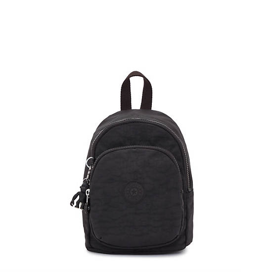 New Delia Compact Backpack, Black Noir, large