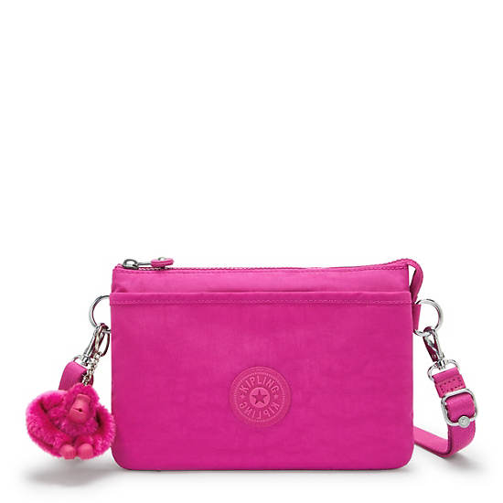 Riri Crossbody Bag, Glowing Fuchsia, large