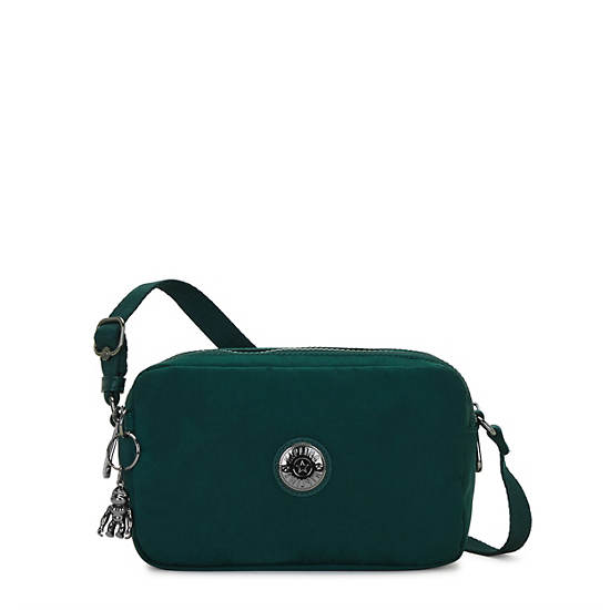 Milda Crossbody Bag, Deepest Emerald, large