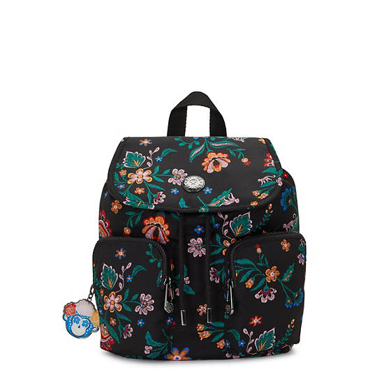 Frida Kahlo Anto Small Backpack, FK Floral, large