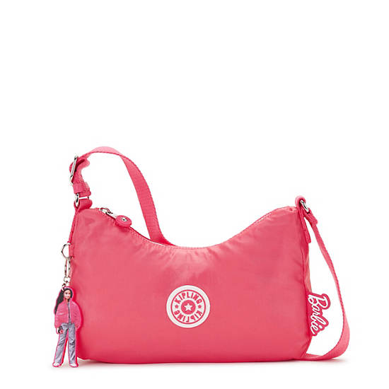 Ayda Barbie Shoulder Bag, Lively Pink, large