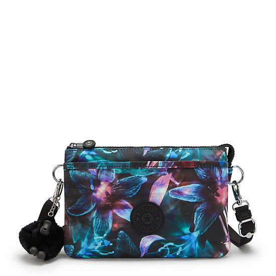 Riri Printed Crossbody Bag, Spectral Orchid, large