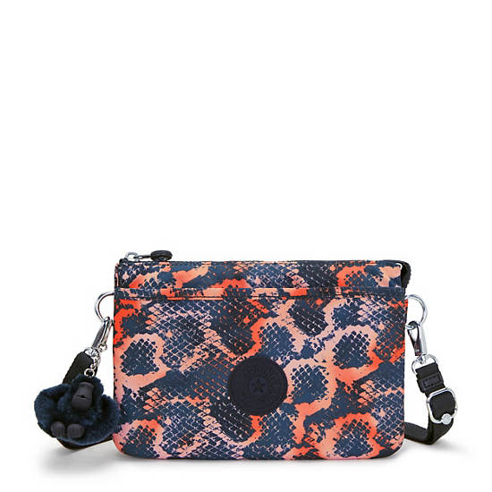 Riri Printed Crossbody Bag, Cobra Diva, large