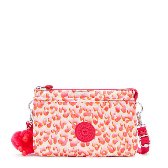 Riri Printed Crossbody Bag - Pink Cheetah | Kipling